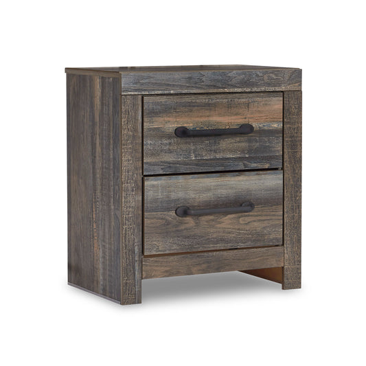 Drystan Two Drawer Night Stand