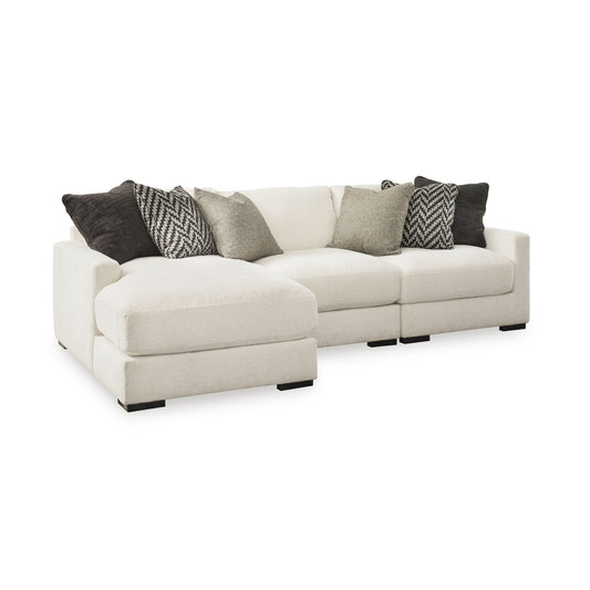 Elissa Court 3-Piece Sectional Sofa with Chaise