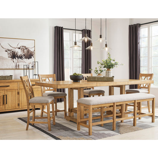 Havonplane 6 Piece Counter Height Dining Set