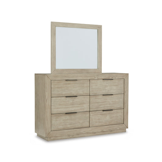 Hennington Dresser and Mirror