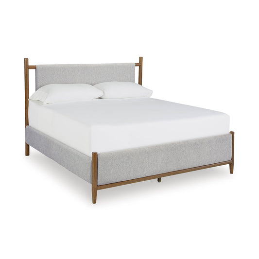 Lyncott Upholstered Panel Bed