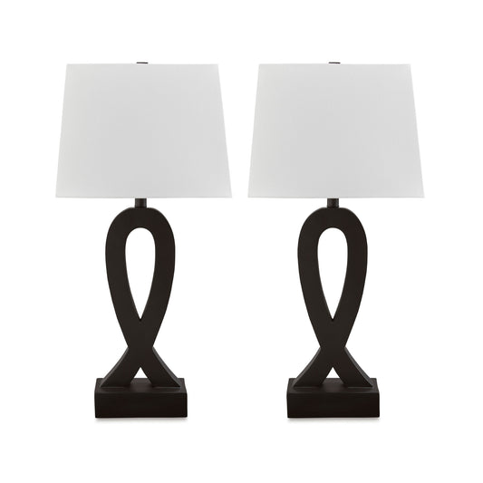 Markellton Poly Table Lamp Set