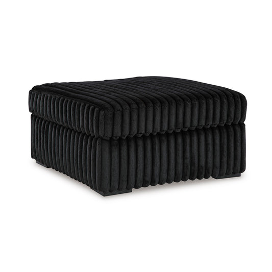Midnight-Madness Oversized Accent Ottoman