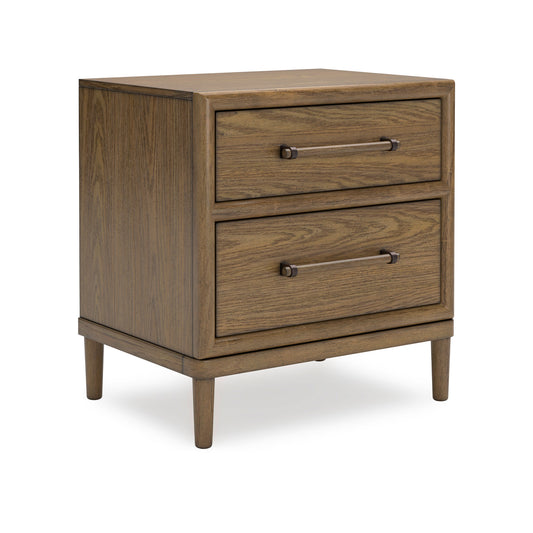 Roanhowe Two Drawer Night Stand