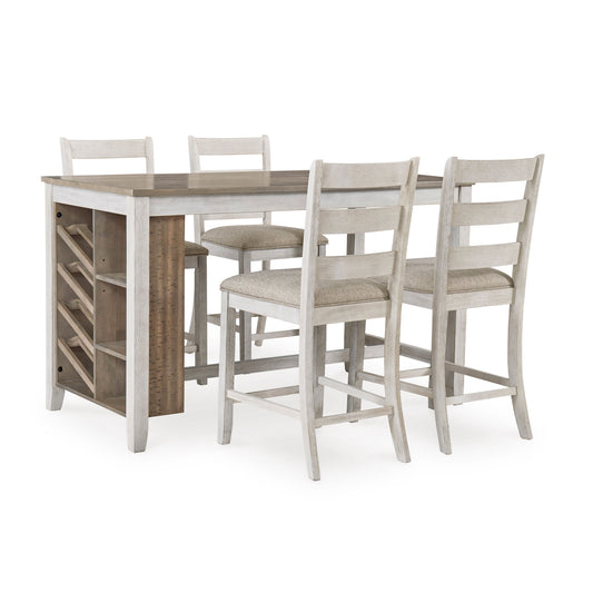 Skempton 5-Piece Counter Height Dining Set with Storage