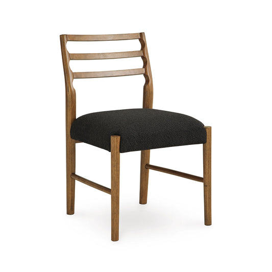 Steenlage Dining Wood Back Upholstered Side Chair