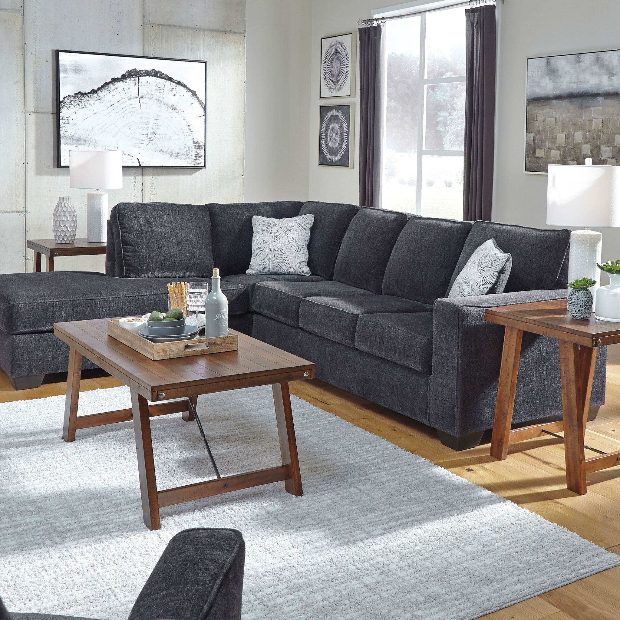 Altari 2-Piece Sectional with Chaise – Ashley Homestore Atlantic