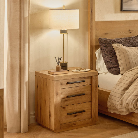 Bracken Three Drawer Night Stand