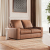 Calden Leather Loveseat