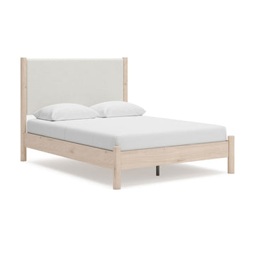 Cadmori Upholstered Panel Bed
