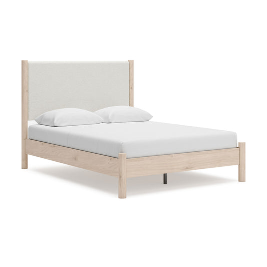 Cadmori Upholstered Panel Bed