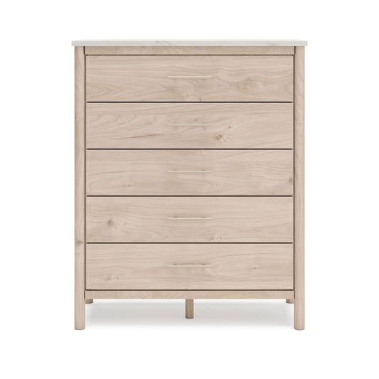 Cadmori Five Drawer Wide Chest