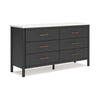 Cadmori Six Drawer Dresser