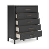 Cadmori Five Drawer Wide Chest
