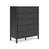 Cadmori Five Drawer Wide Chest