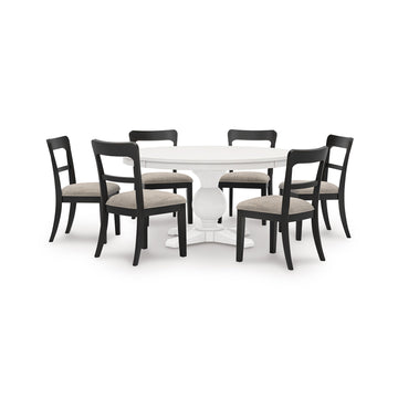 Chadworth Round 7-Piece Dining Set