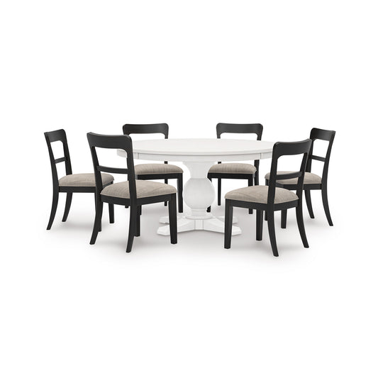 Chadworth Round 7-Piece Dining Set