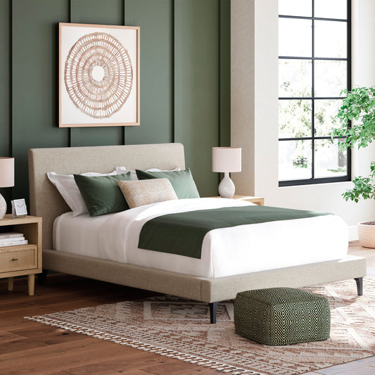 Cieldon Upholstered Panel Bed