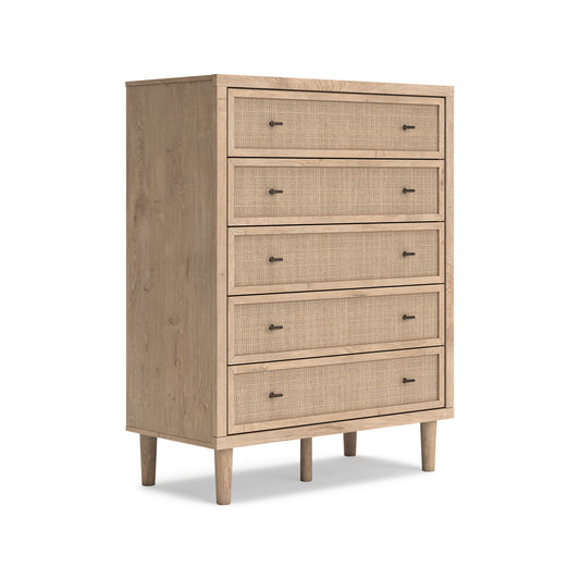 Cielden Five Drawer Wide Chest
