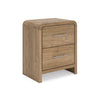 Dovander Two Drawer Night Stand
