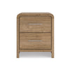 Dovander Two Drawer Night Stand