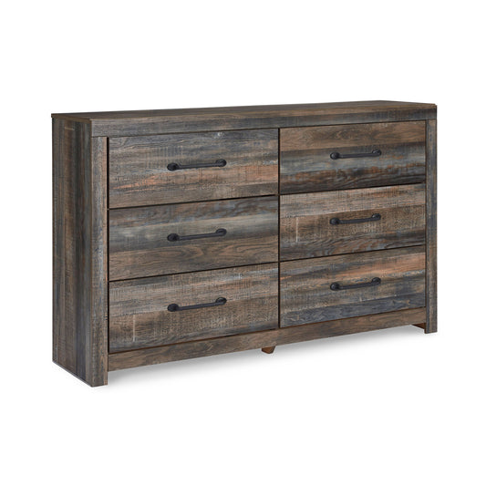 Drystan Six Drawer Dresser