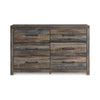 Drystan Six Drawer Dresser