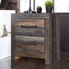 Drystan Two Drawer Night Stand