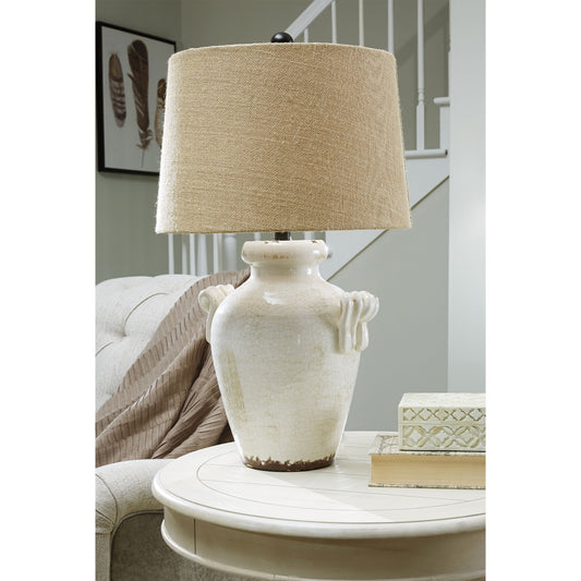 Emelda Ceramic Table Lamp