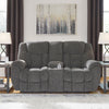 Foreside Recliner Loveseat w/Console