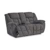 Foreside Recliner Loveseat w/Console