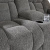 Foreside Recliner Loveseat w/Console