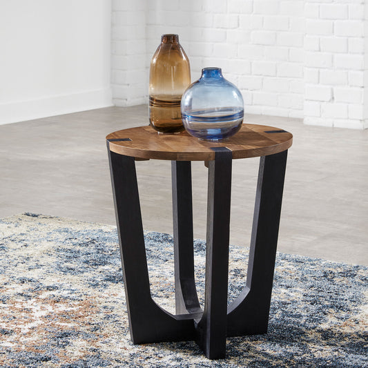 Hanneforth Round End Table