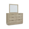 Hennington Dresser and Mirror