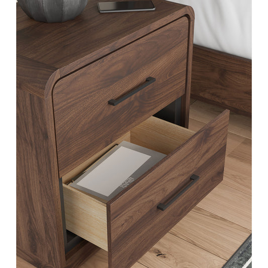 Hollinaze Two Drawer Night Stand