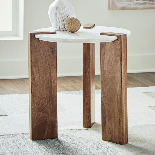 Isanti Round End Table