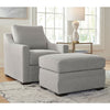 Ivory Brook Ottoman