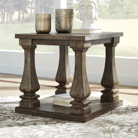 Johnelle Rectangular End Table