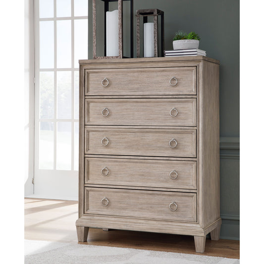 Jorlaina Five Drawer Chest
