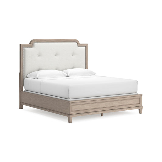 Jorlaina Upholstered Panel Bed