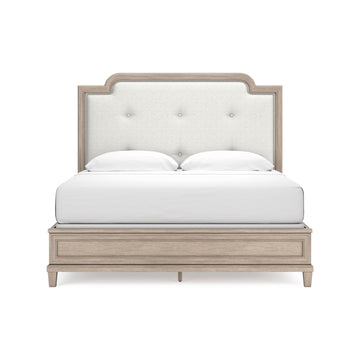 Jorlaina Upholstered Panel Bed