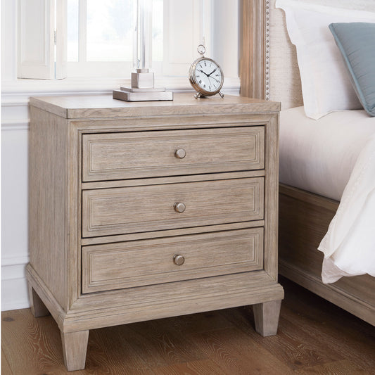 Jorlaina Three Drawer Night Stand