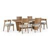 Kristiland Dining Upholstered Curve Back Side Chair