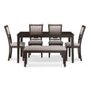 Langwest 6 Piece Dining Room Set
