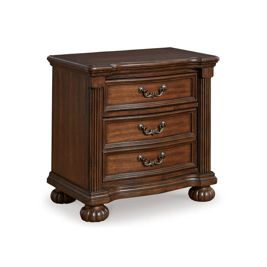 Lavinton Three Drawer Night Stand