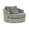 Lindyn Oversized Swivel Accent Chair
