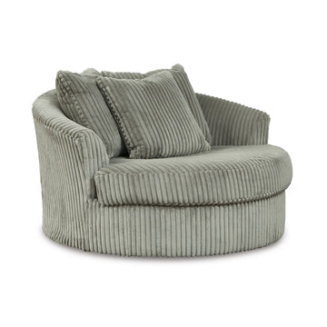 Lindyn Oversized Swivel Accent Chair