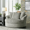 Lindyn Oversized Swivel Accent Chair