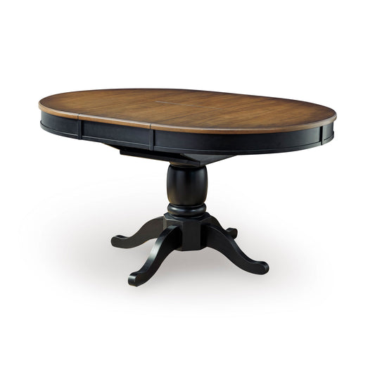 Loganeer Oval Butterfly Extendible Table