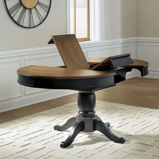 Loganeer Oval Butterfly Extendible Table